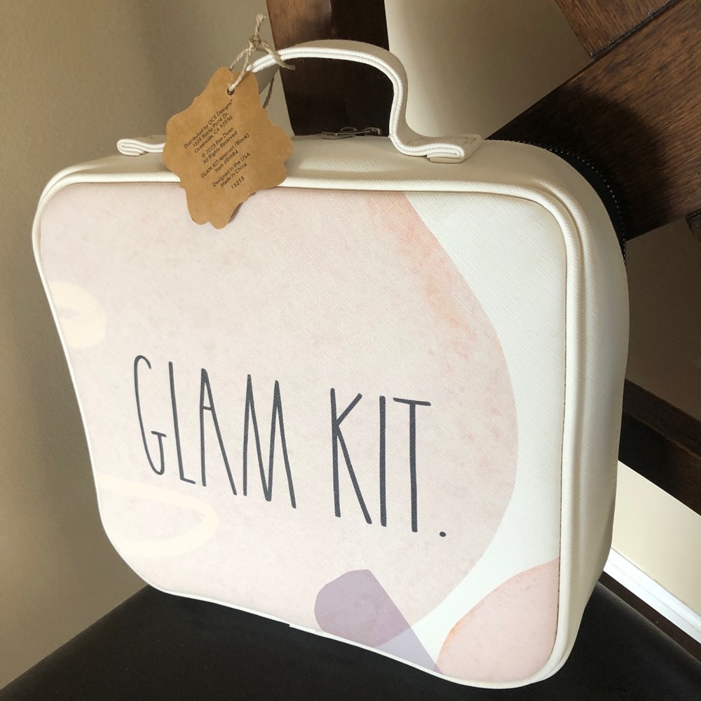 Rae Dunn cosmetics bag GLAM KIT